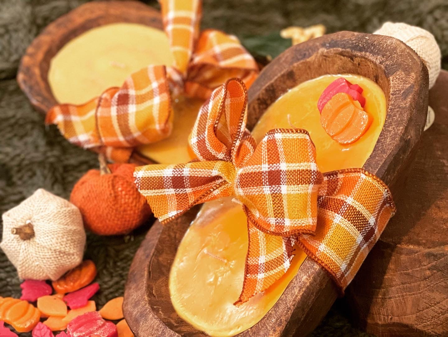 Fall Wooden Bowls