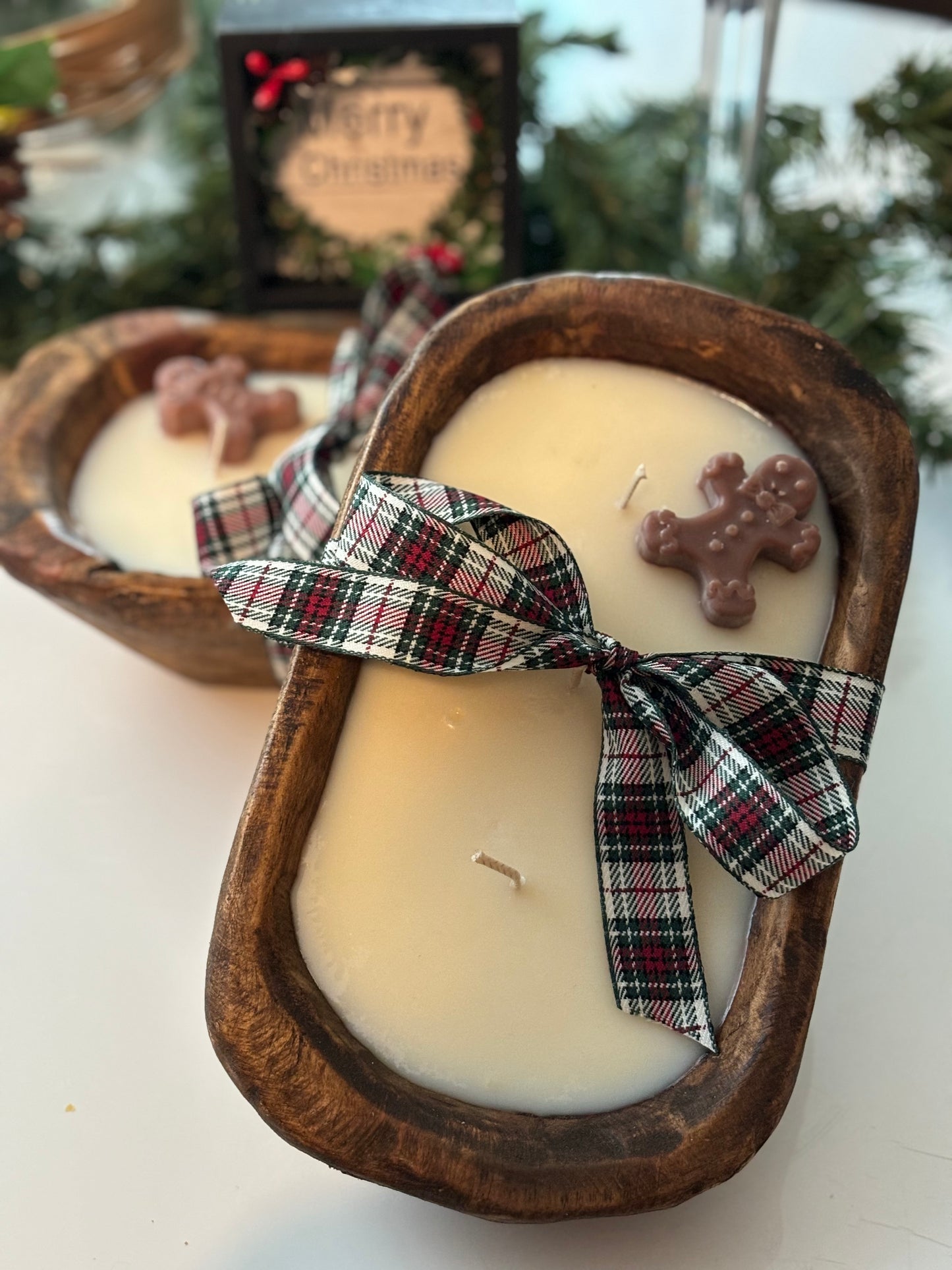 Christmas Wooden Bowls