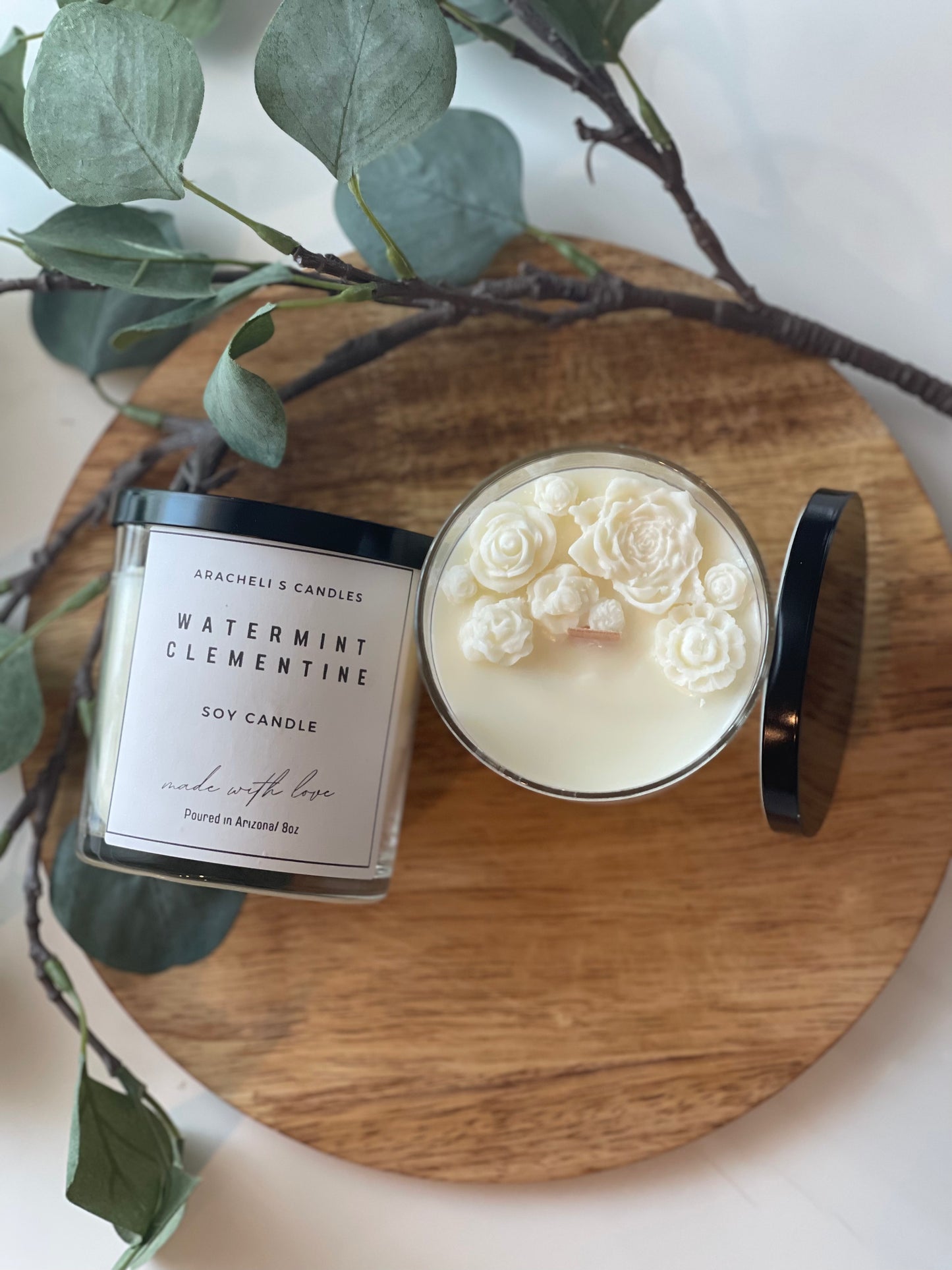 Watermint & Clementine Jar Candle