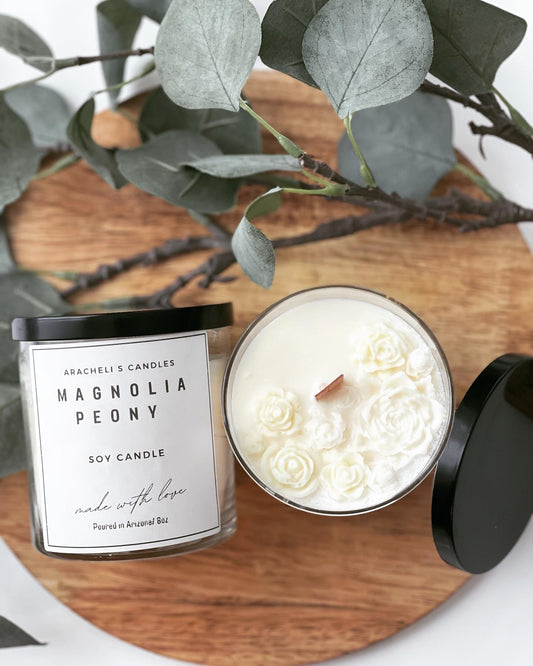 Magnolia Peony Jar Candle