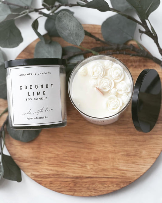 Coconut Lime Jar Candle