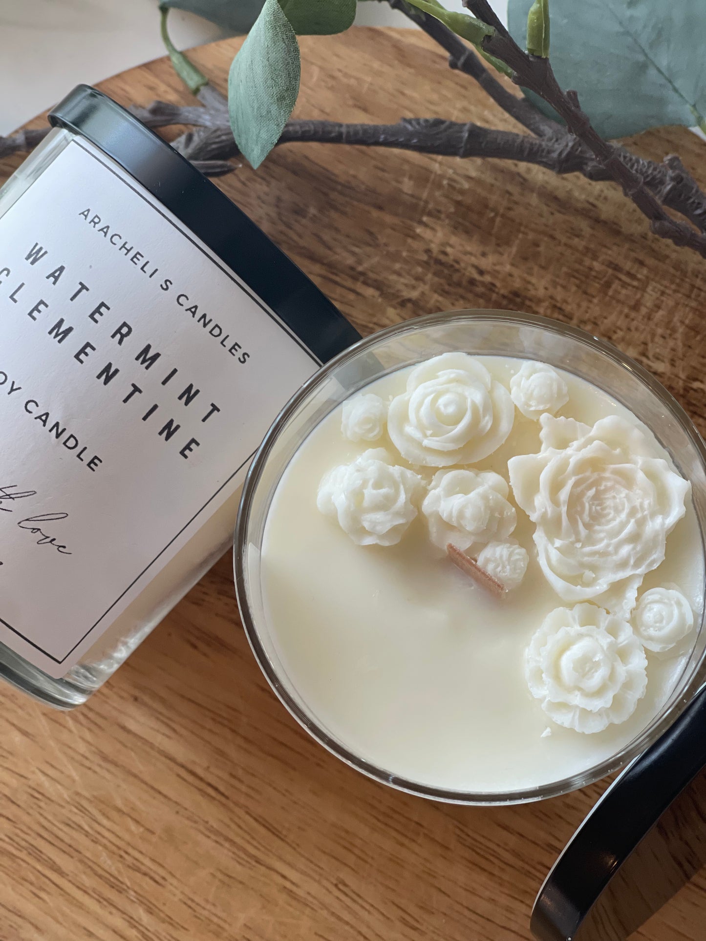 Watermint & Clementine Jar Candle